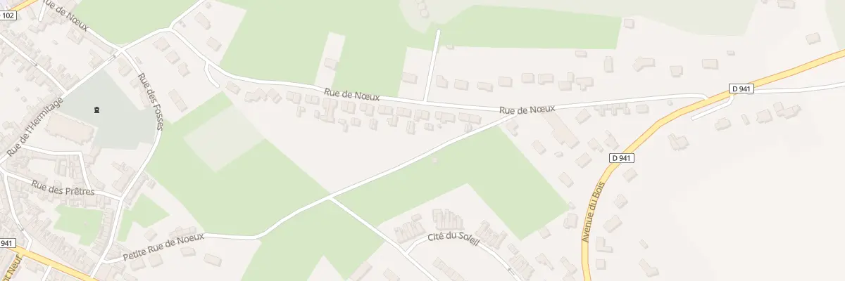 Plan du 36 Rue de Noeux à Auxi-le-Château