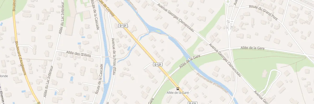 Plan du 48B Rte de Croissy au Vésinet