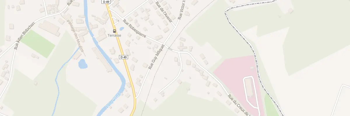 Plan du 2 Rue du Creux de la Borne à Saclas
