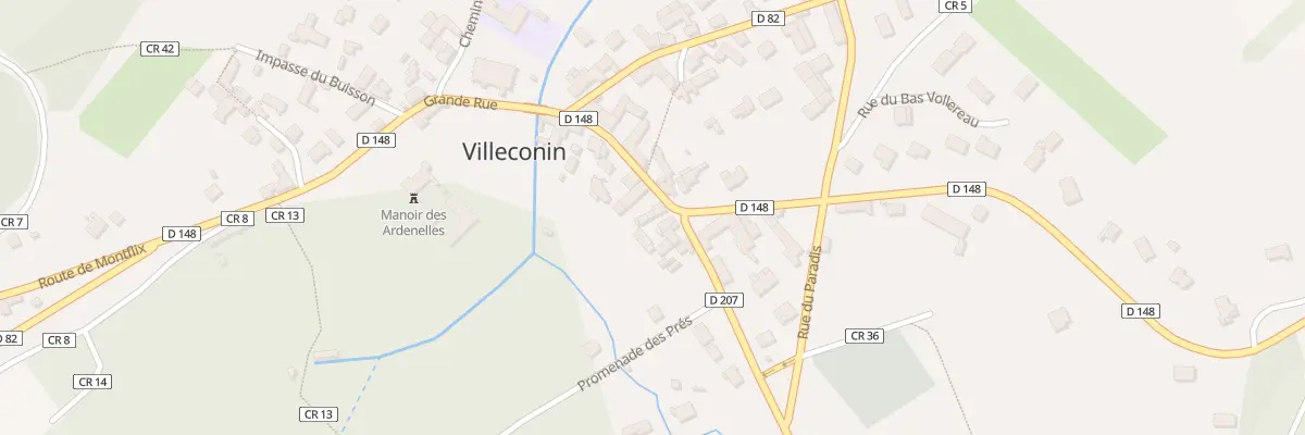 Plan du 22 Gr Gde Rue à Villeconin