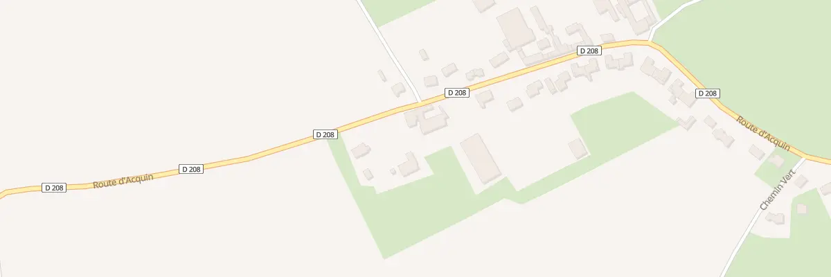 Plan du 691 Rte d’Acquin à Quelmes