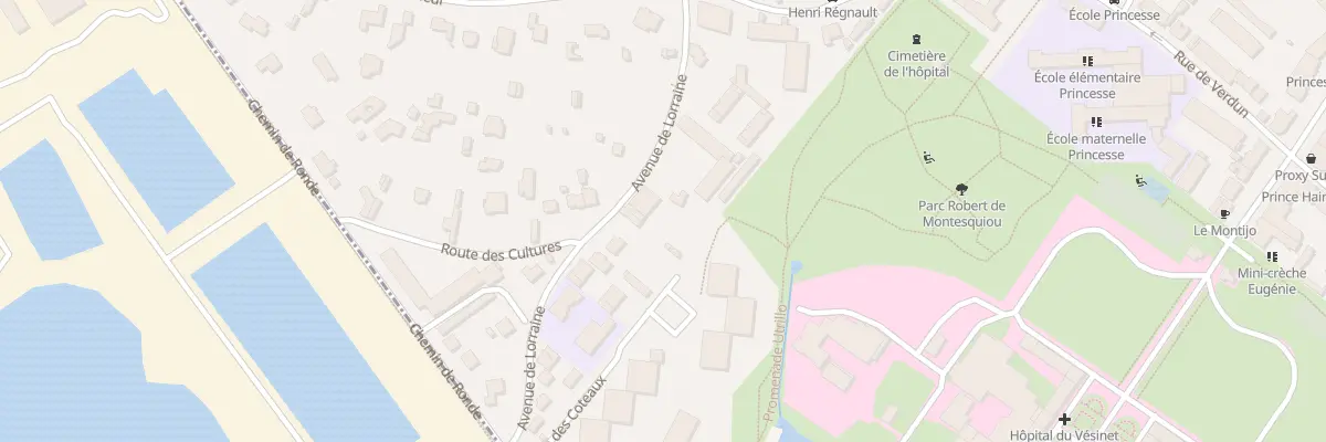 Plan du 47 Av de Lorraine au Vésinet