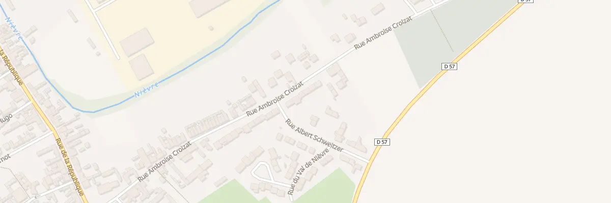 Plan du 58 Rue Ambroise Croizat à Saint-Ouen