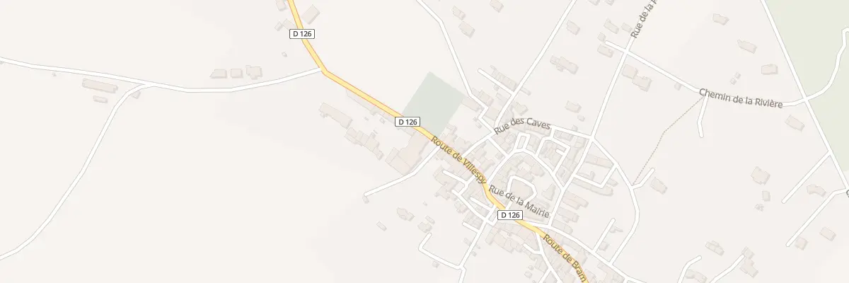 Plan de Rte de Villespy à Carlipa