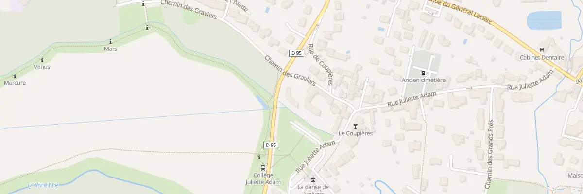 Plan du 5B Che des Graviers à Gif-sur-Yvette