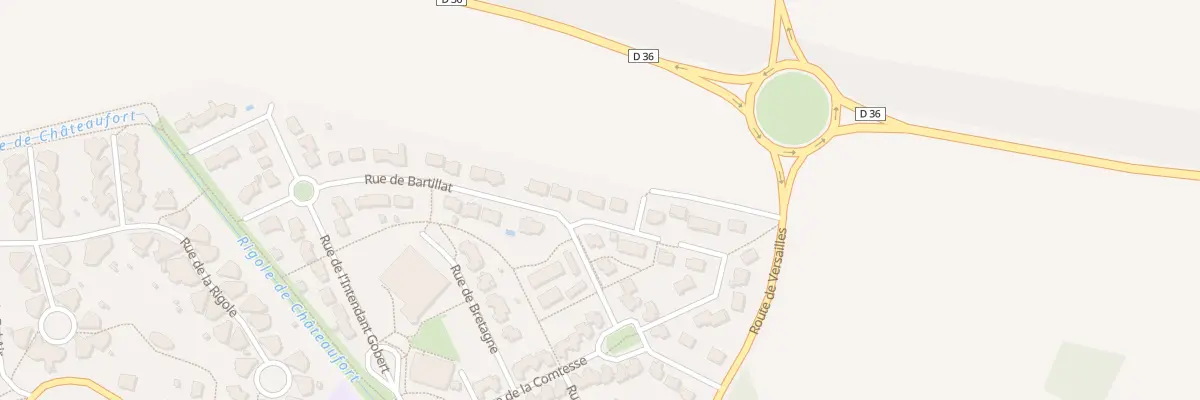 Plan du 4 Imp des Quatre Arpents à Villiers-le-Bâcle