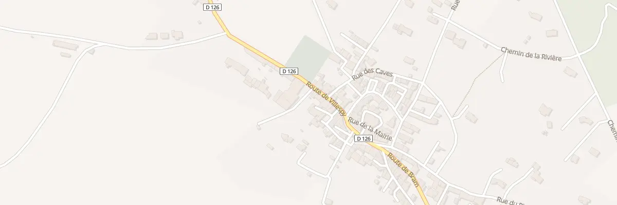 Plan du 13 Rte de Villespy à Carlipa