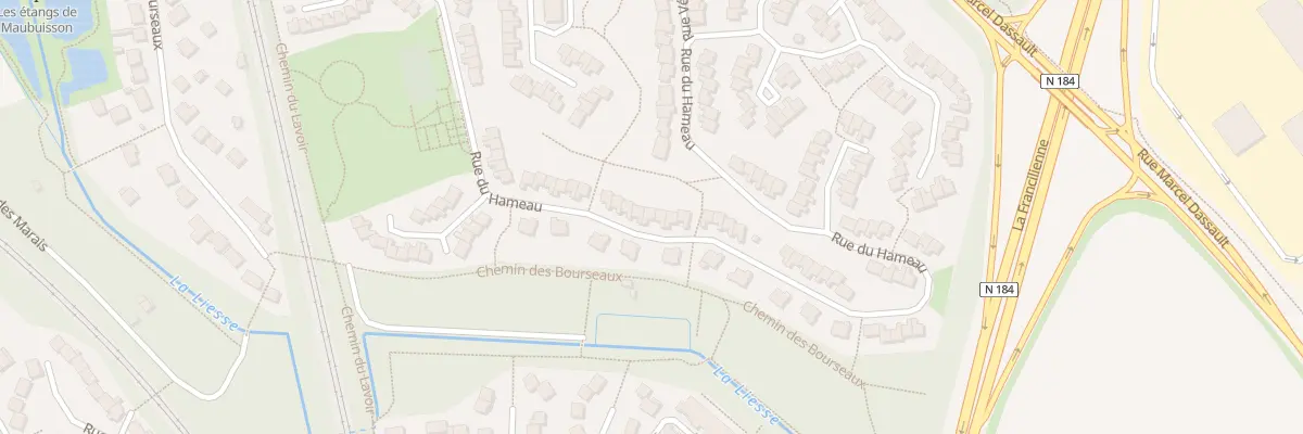 Plan du 51 Rue du Hameau à Saint-Ouen-l’Aumône