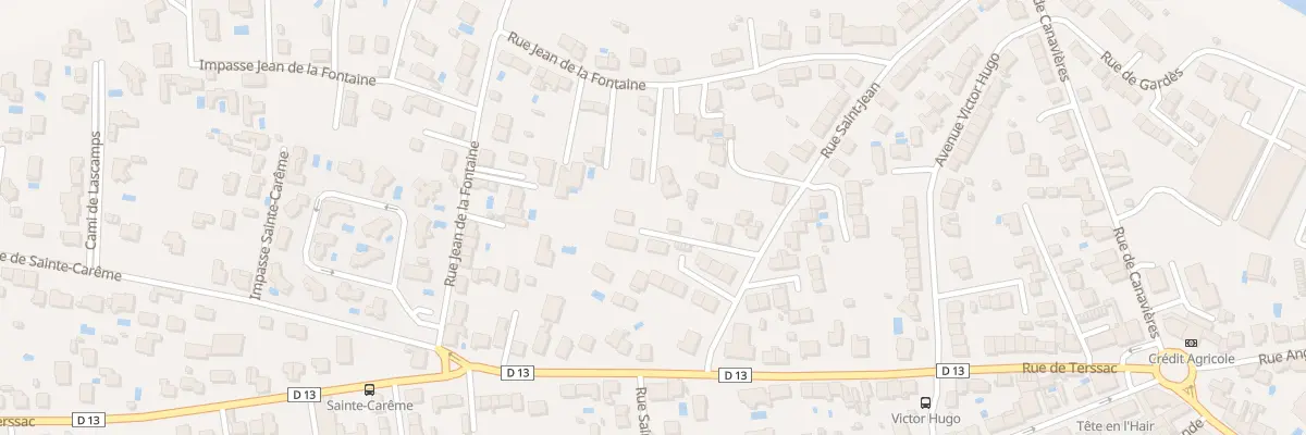 Plan du 7Q Rue Saint-Jean à Albi