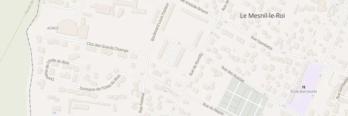 Plan du 29 Rue de Romilly au Mesnil-le-Roi
