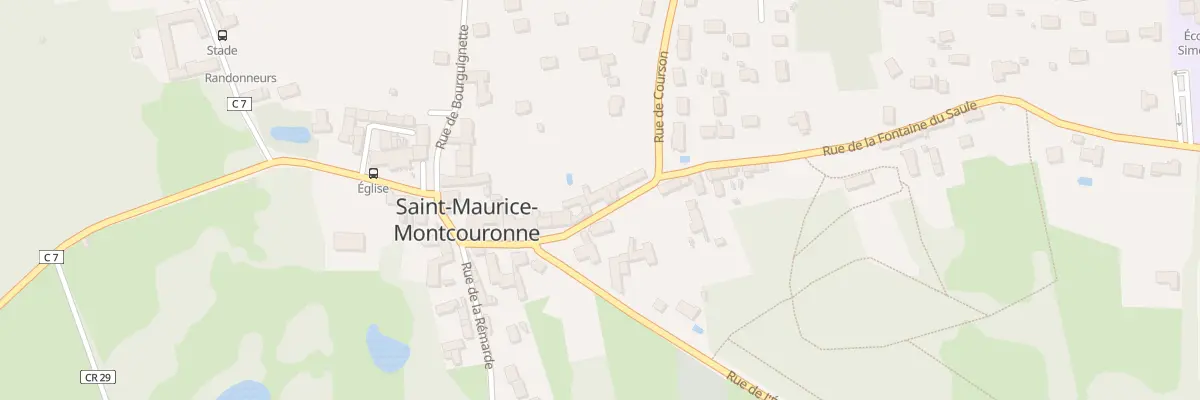 Plan du 9 Rue de Courson à Saint-Maurice-Montcouronne