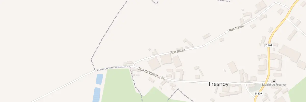 Plan du 20 Rue Basse à Fresnoy