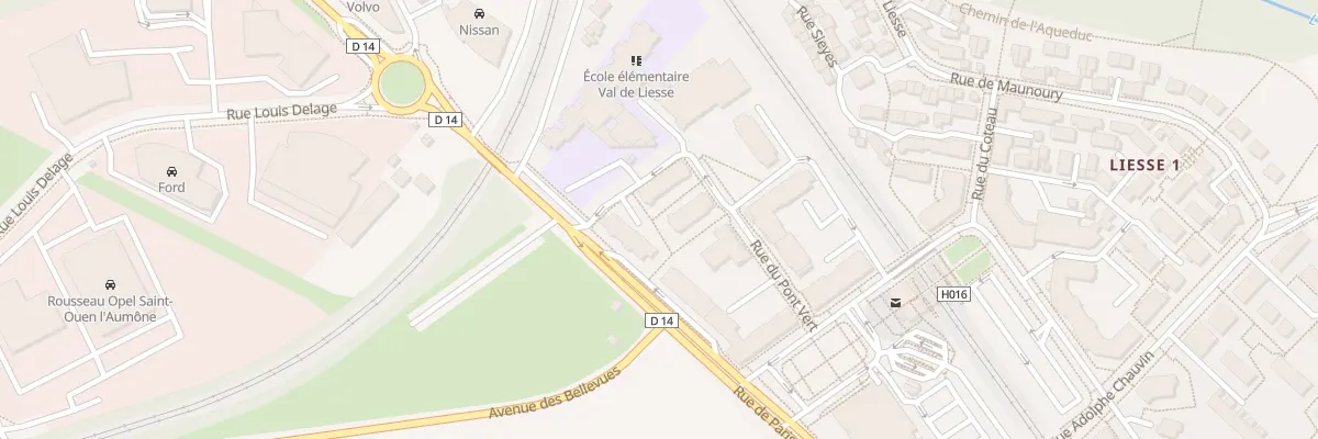 Plan du 8 Rue du Pont Vert à Saint-Ouen-l’Aumône