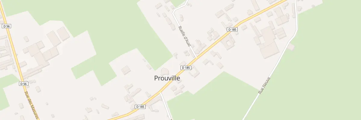 Plan du 28 Rue de l’Abbaye à Prouville