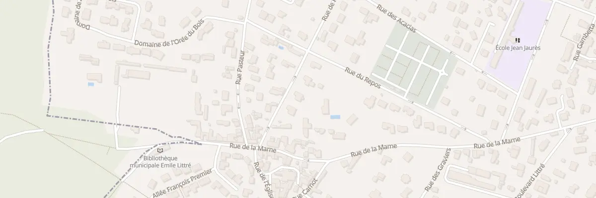 Plan du 8B Rue de Romilly au Mesnil-le-Roi