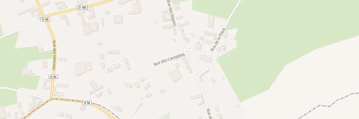 Plan du 13 Rue de Bas à Prouville
