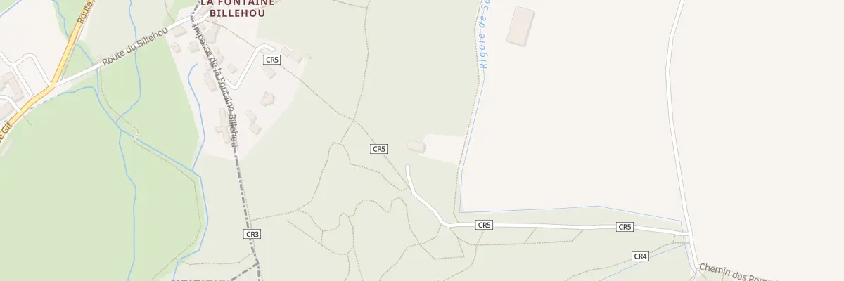 Plan du 5058 La Fontaine Billehou à Saint-Aubin