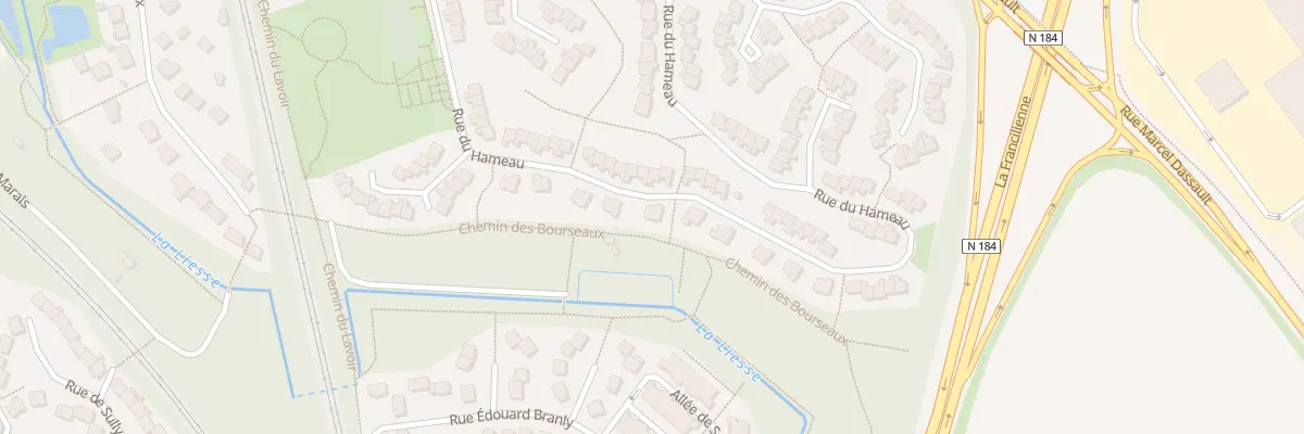 Plan du 10 Rue du Hameau à Saint-Ouen-l’Aumône