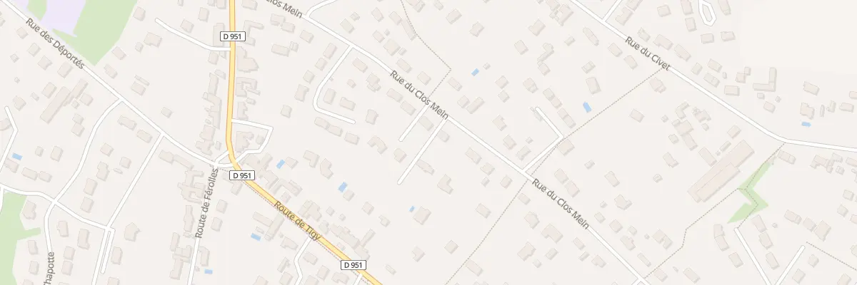 Plan du 14B Rue du Clos Mein à Jargeau