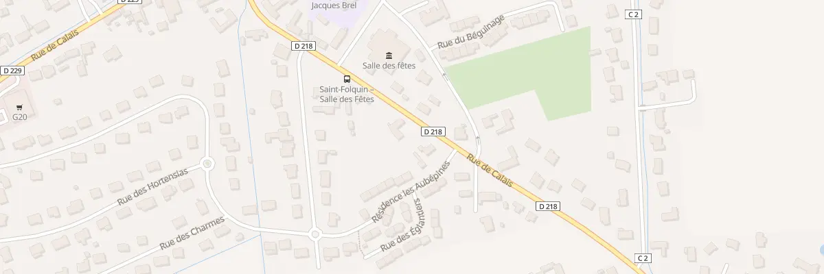 Plan du 98 Rue de Calais à Saint-Folquin