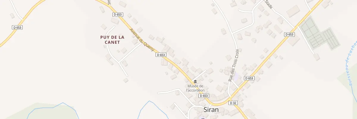 Plan du 5011 Le Bourg à Siran