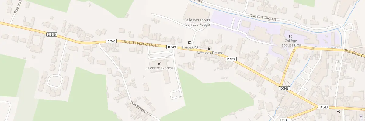 Plan du 69 Rue du Fort du Rietz à Fruges