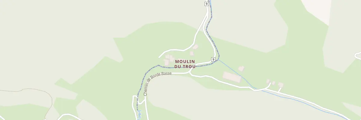 Plan du 23 Moulin du Trou à Saint-Jean-de-Paracol