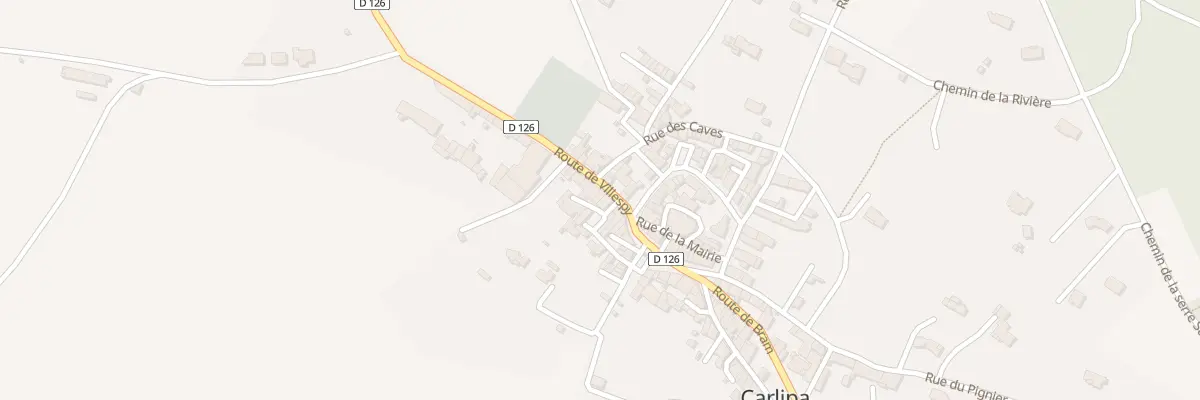 Plan du 91 Le Village à Carlipa