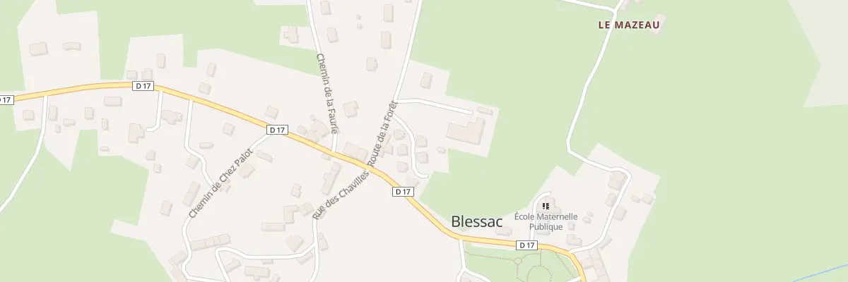 Plan du 3 Lot Marcel Jallot à Blessac