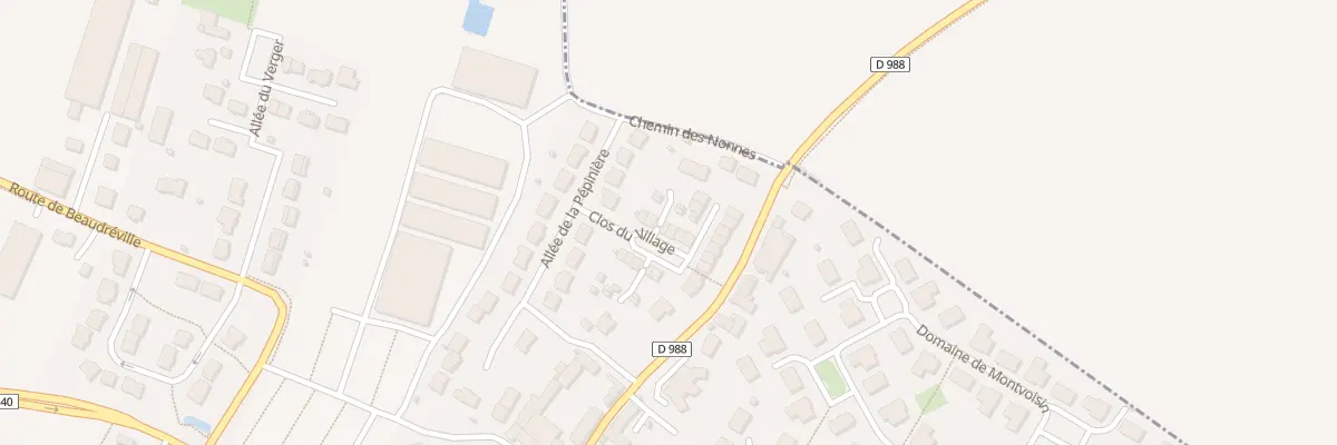 Plan du 3 Clos du Village à Gometz-la-Ville