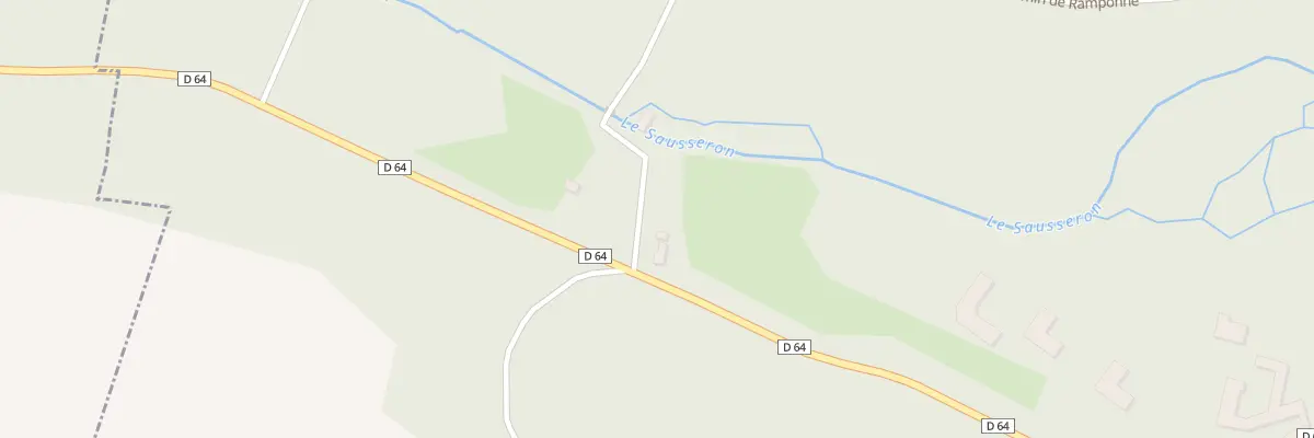 Plan du 46 Rte de Vallangoujard à Labbeville