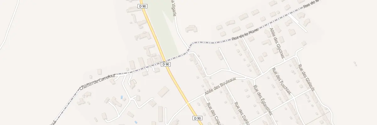 Plan du 12 Rue des Camelias à Cagnac-les-Mines