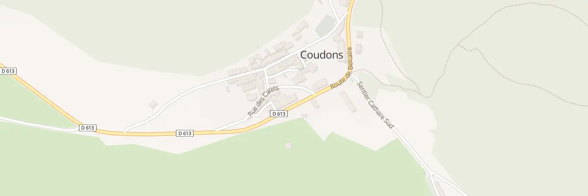Plan du 40 Le Village à Coudons