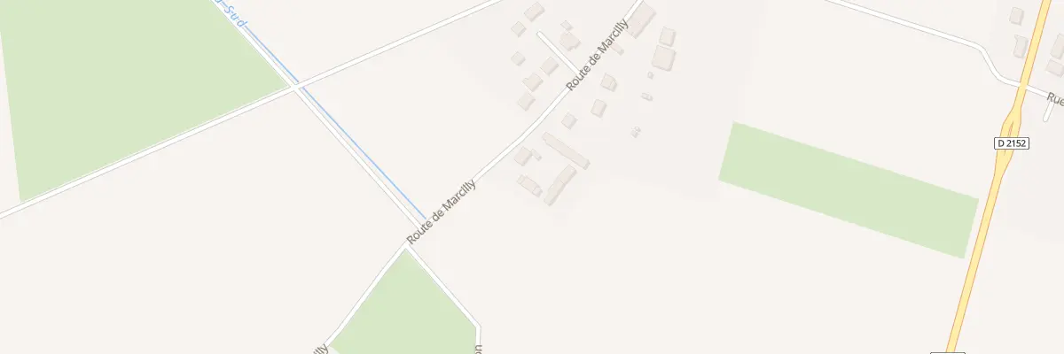 Plan du 25 Rte de Marcilly à Chilleurs-aux-Bois