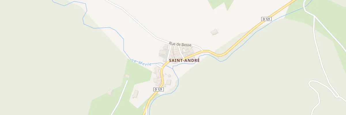 Plan du 40 Saint Andre à Festes-et-Saint-André