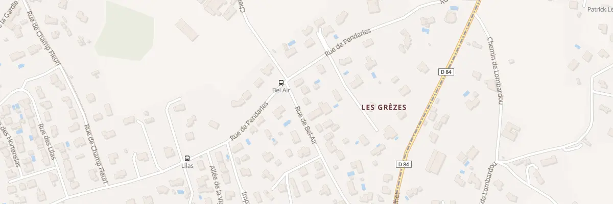 Plan du 5 Rue de Bel-air au Sequestre