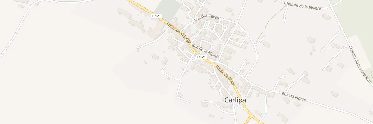Plan du 67 Le Village à Carlipa