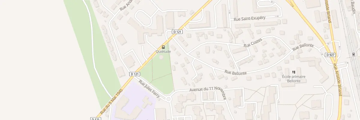 Plan du 49 Rue Bellonte à Méru