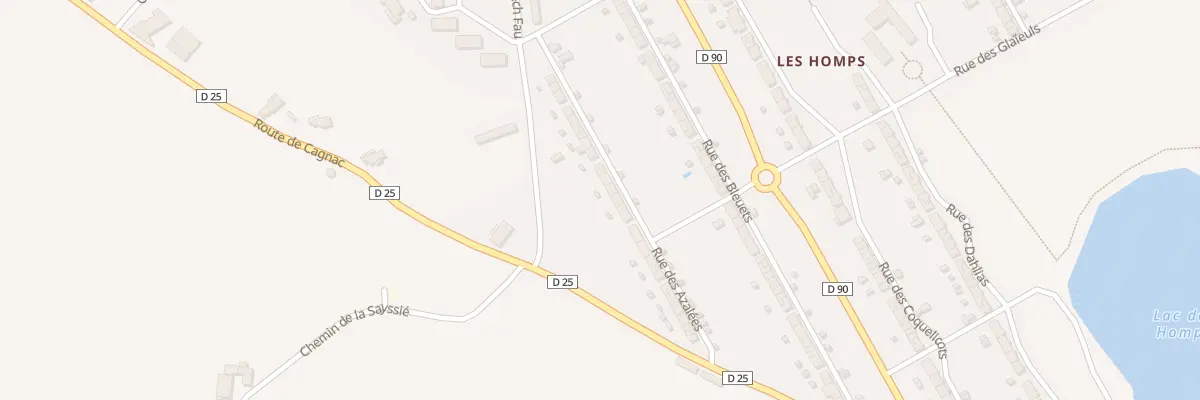 Plan du 22 Rue des Azalees à Cagnac-les-Mines