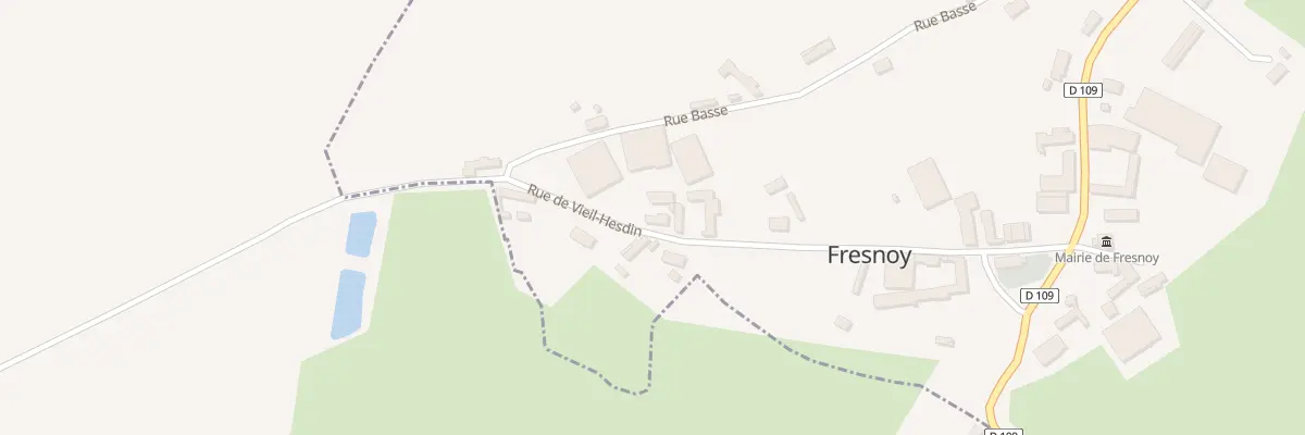 Plan du 12 Rue de Vieil Hesdin à Fresnoy