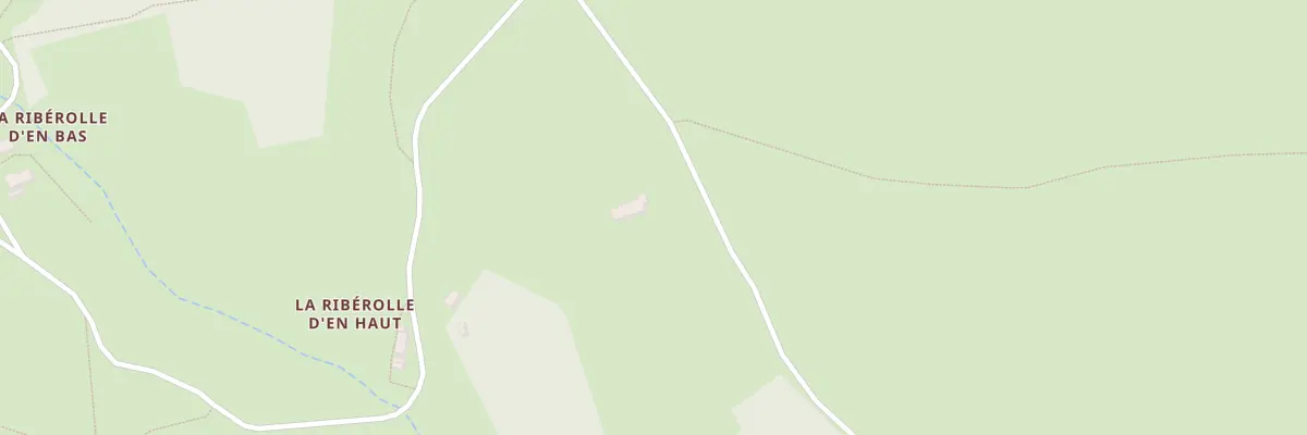 Plan du 3 Riberolle d’En Haut à Clugnat