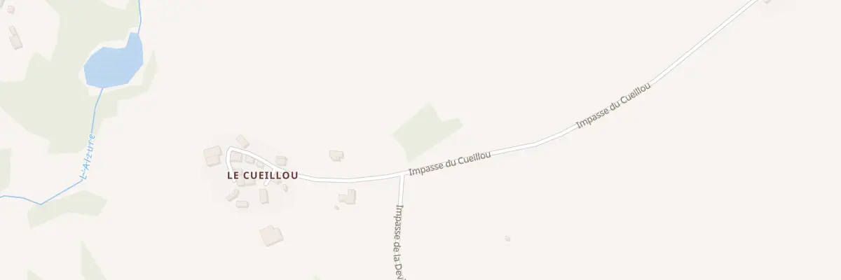 Plan du 5585 Le Cueillou à Maleville