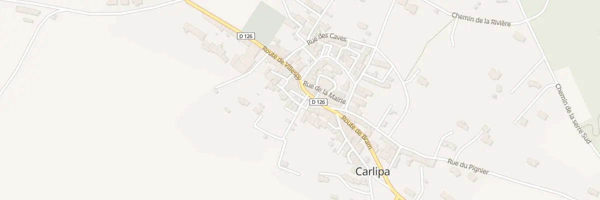 Plan du 2 Pl Bellevue à Carlipa