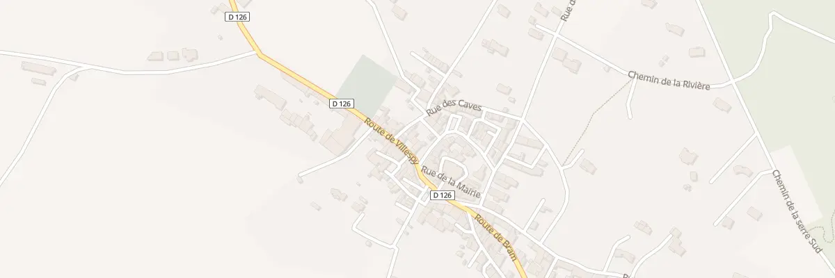 Plan du 106 Le Village à Carlipa
