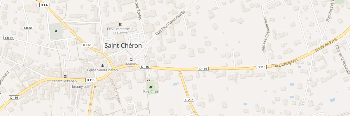 Plan du 8 Rue Lamoignon à Saint-Chéron