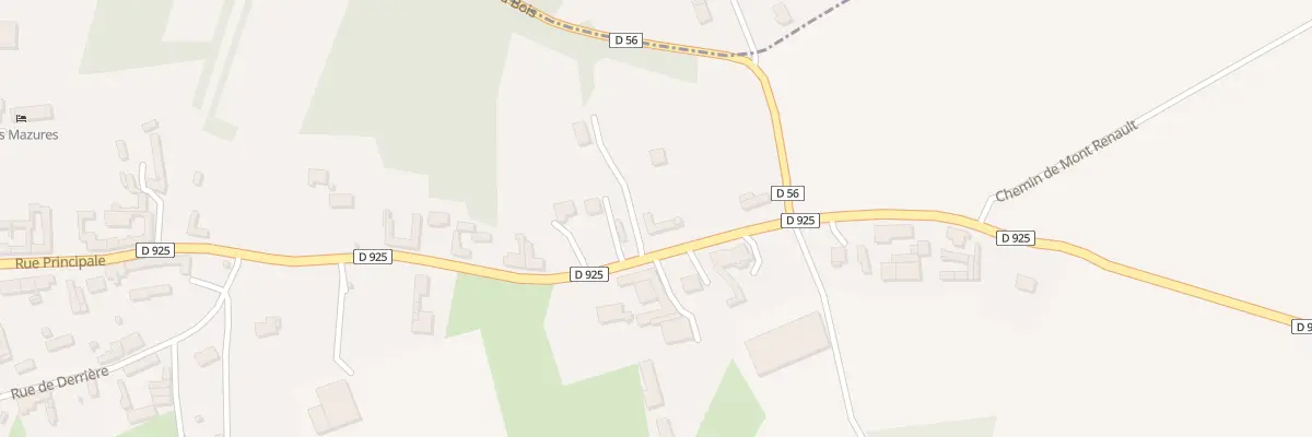 Plan du 57 Rue Principale à Beaumetz