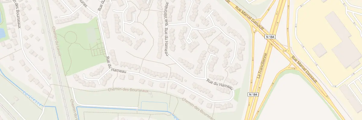 Plan du 54 Rue du Hameau à Saint-Ouen-l’Aumône