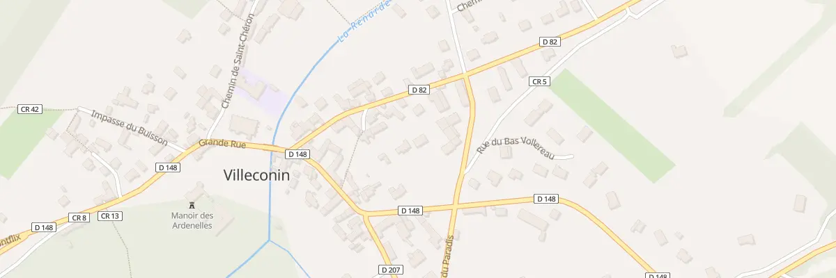 Plan du 5 Rue du Paradis à Villeconin