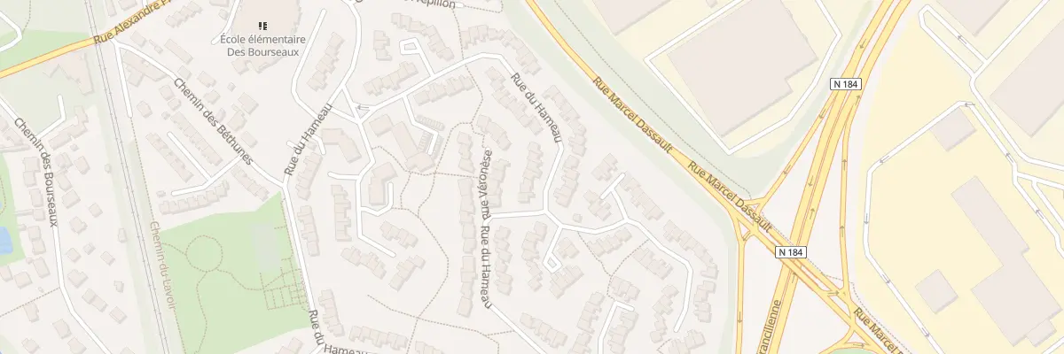 Plan du 107 Rue du Hameau à Saint-Ouen-l’Aumône