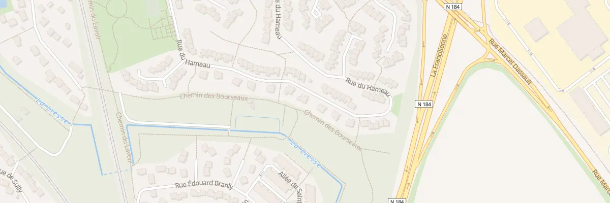 Plan du 14 Rue du Hameau à Saint-Ouen-l’Aumône